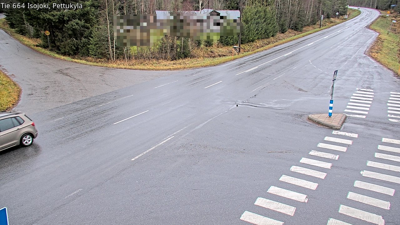 Weather Camera Image Väg 664 Storå Pettukylä, Isojoki, Etelä-Pohjanmaa