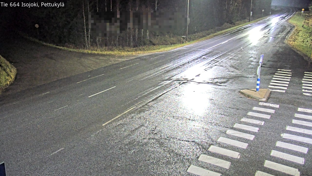 Weather Camera Image Väg 664 Storå Pettukylä, Isojoki, Etelä-Pohjanmaa