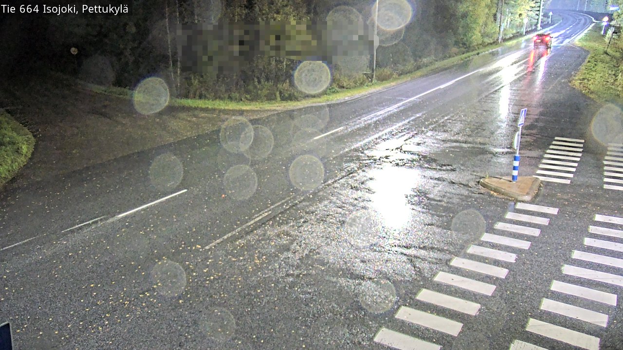 Weather Camera Image Road 664 Isojoki Pettukylä, Isojoki, Etelä-Pohjanmaa