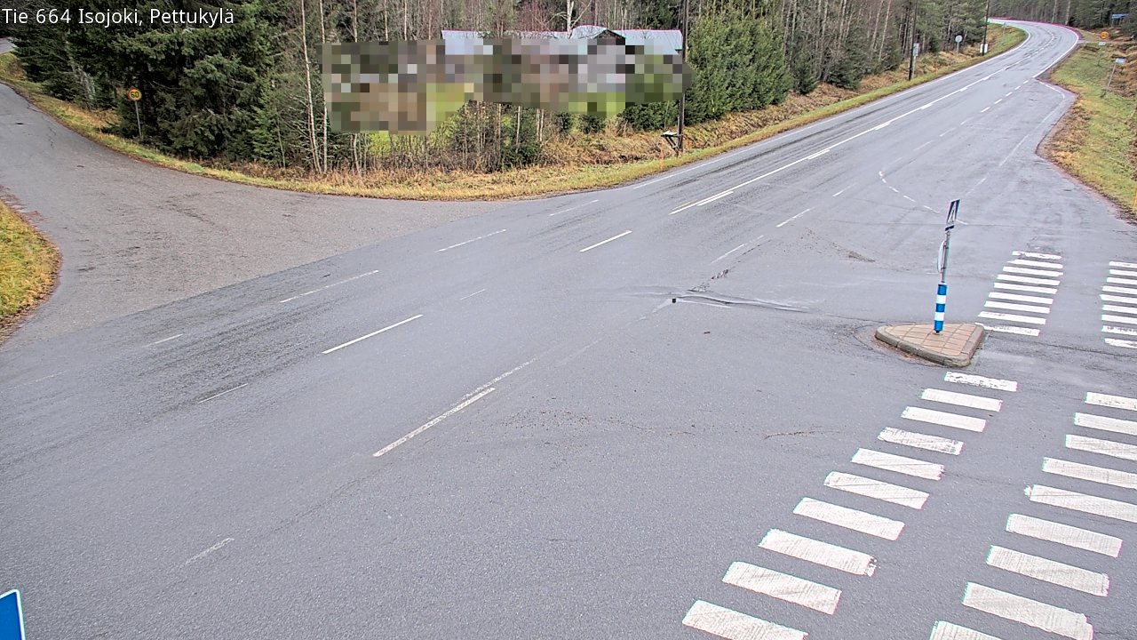 Weather Camera Image Väg 664 Storå Pettukylä, Isojoki, Etelä-Pohjanmaa