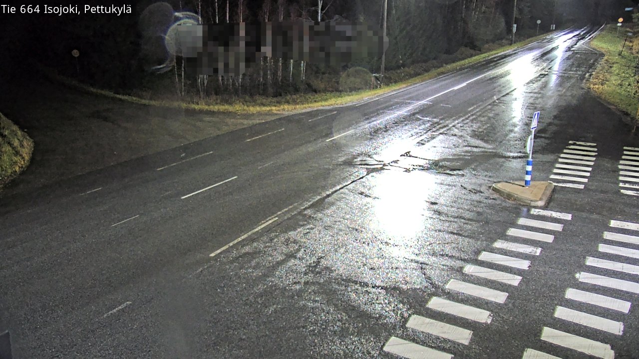 Weather Camera Image Väg 664 Storå Pettukylä, Isojoki, Etelä-Pohjanmaa