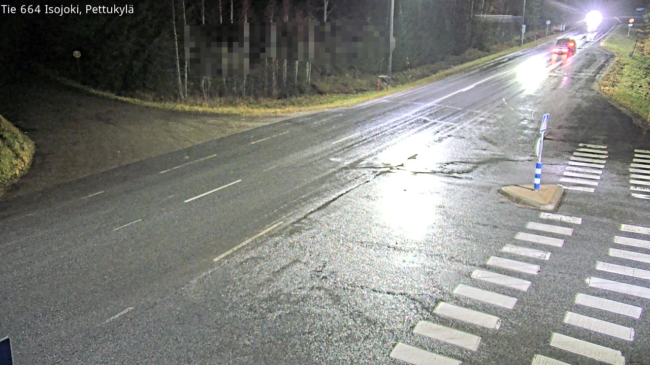 Weather Camera Image Väg 664 Storå Pettukylä, Isojoki, Etelä-Pohjanmaa