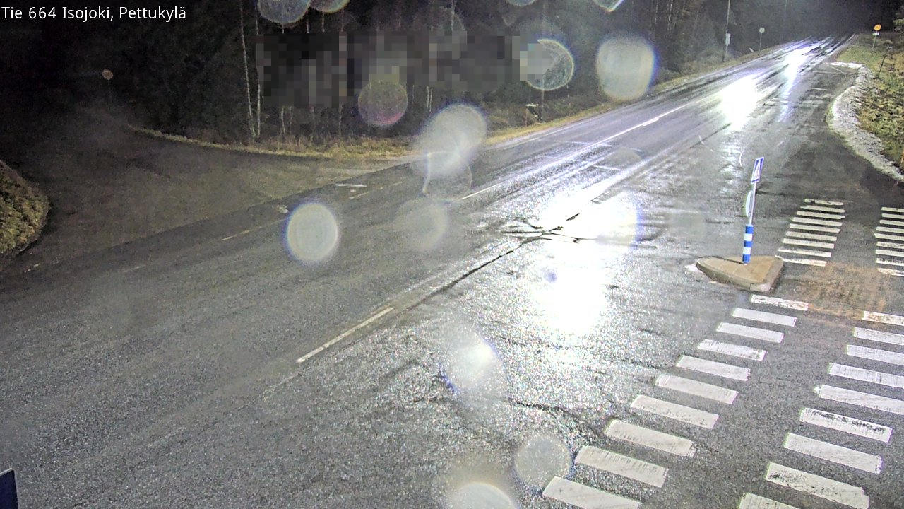 Weather Camera Image Road 664 Isojoki Pettukylä, Isojoki, Etelä-Pohjanmaa