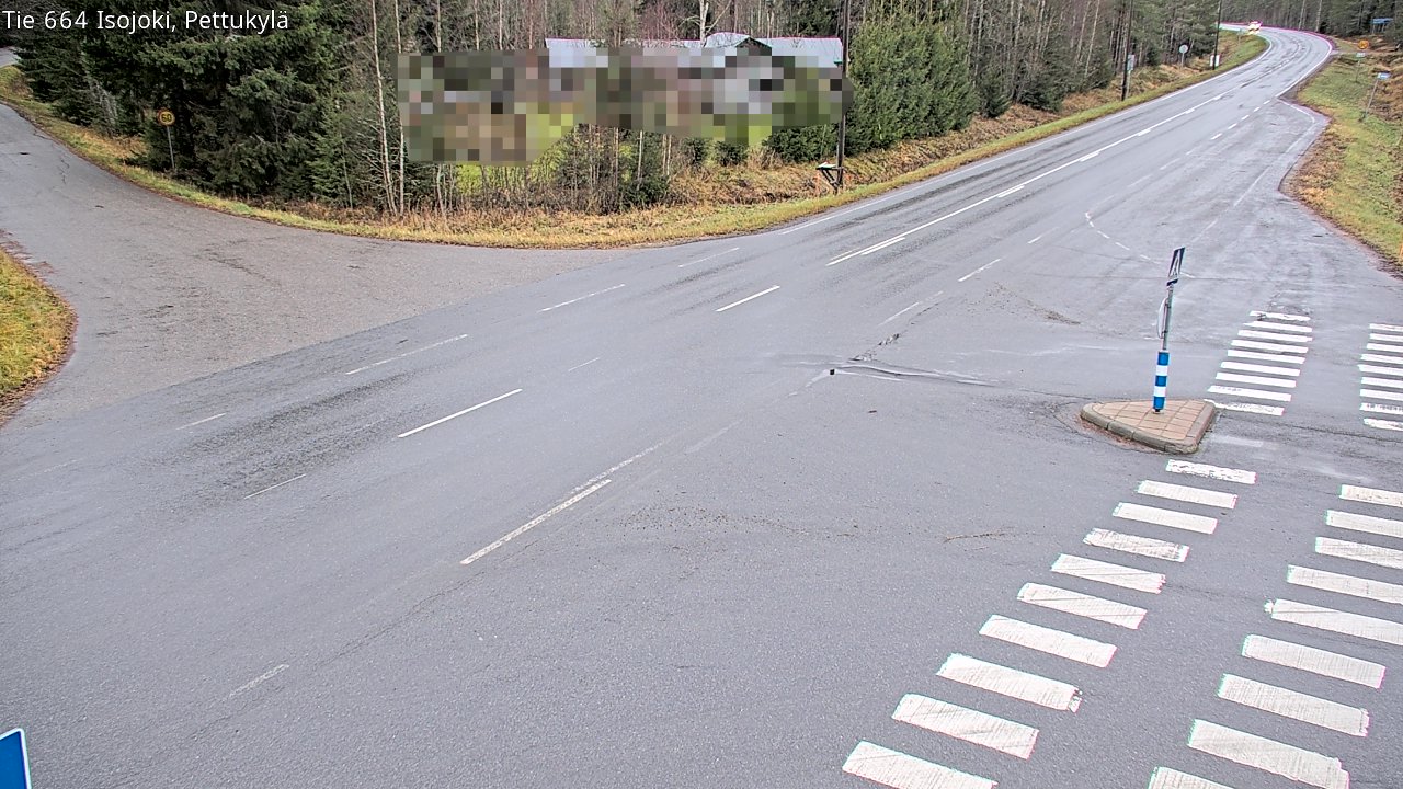 Weather Camera Image Väg 664 Storå Pettukylä, Isojoki, Etelä-Pohjanmaa