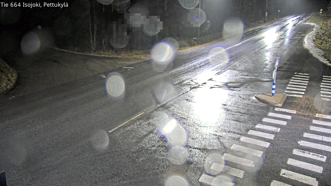 Weather Camera Image Road 664 Isojoki Pettukylä, Isojoki, Etelä-Pohjanmaa