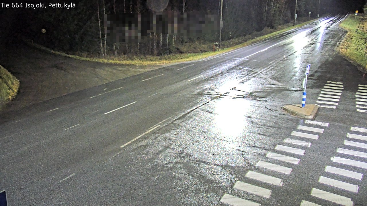 Weather Camera Image Väg 664 Storå Pettukylä, Isojoki, Etelä-Pohjanmaa
