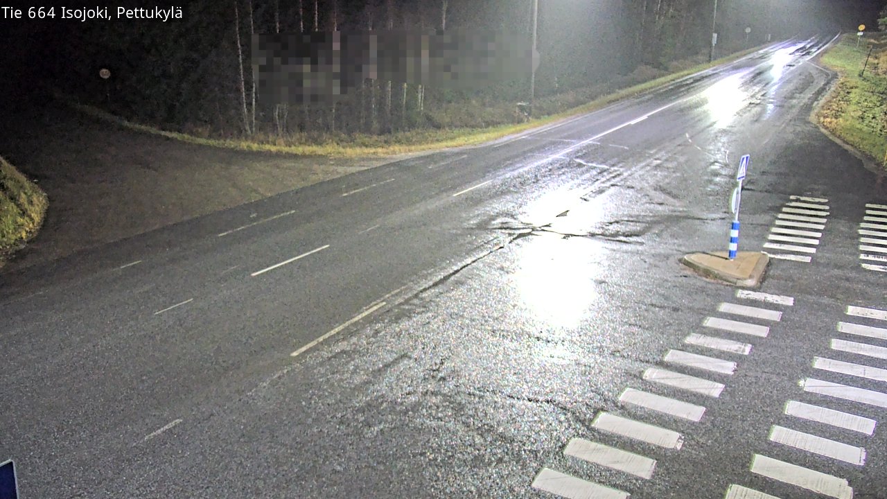 Weather Camera Image Väg 664 Storå Pettukylä, Isojoki, Etelä-Pohjanmaa