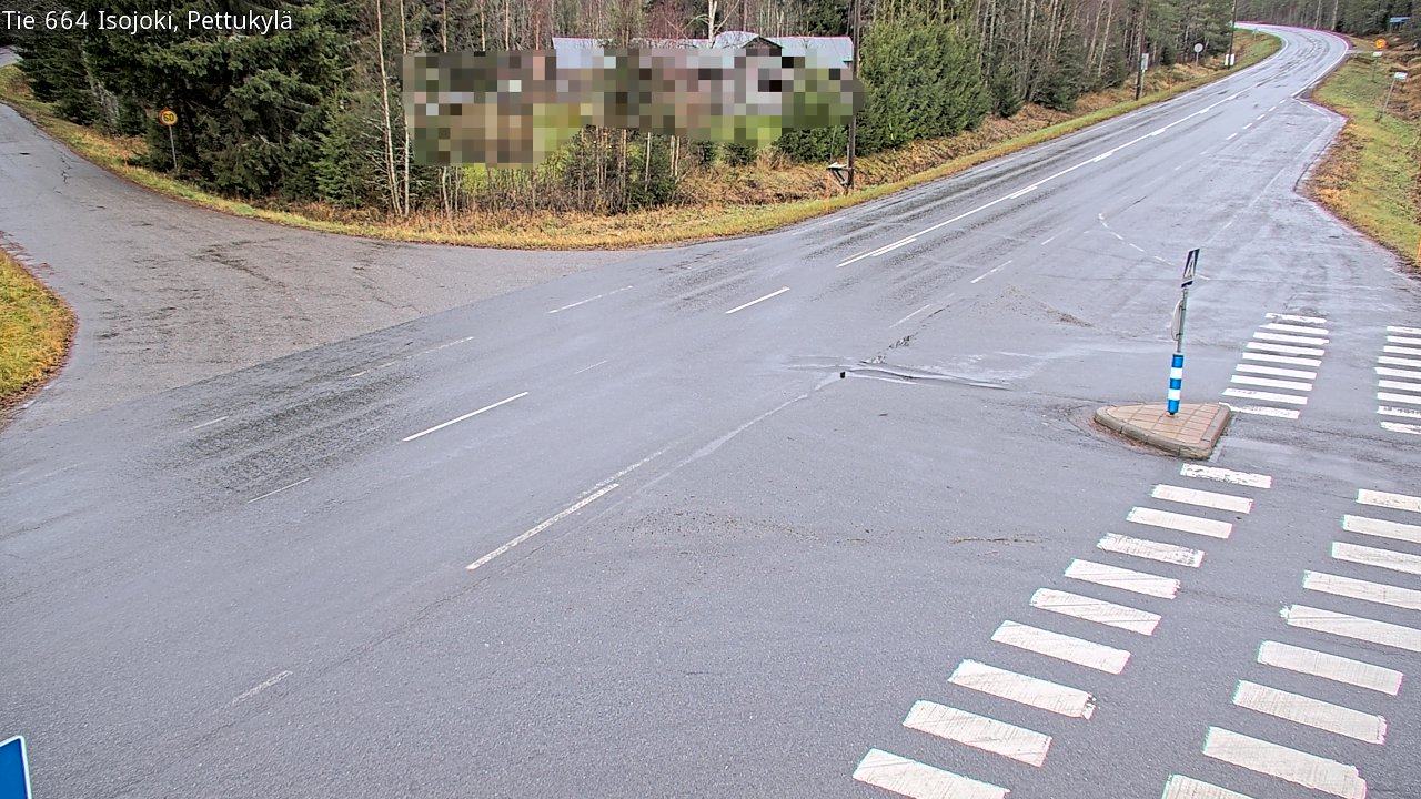 Weather Camera Image Väg 664 Storå Pettukylä, Isojoki, Etelä-Pohjanmaa