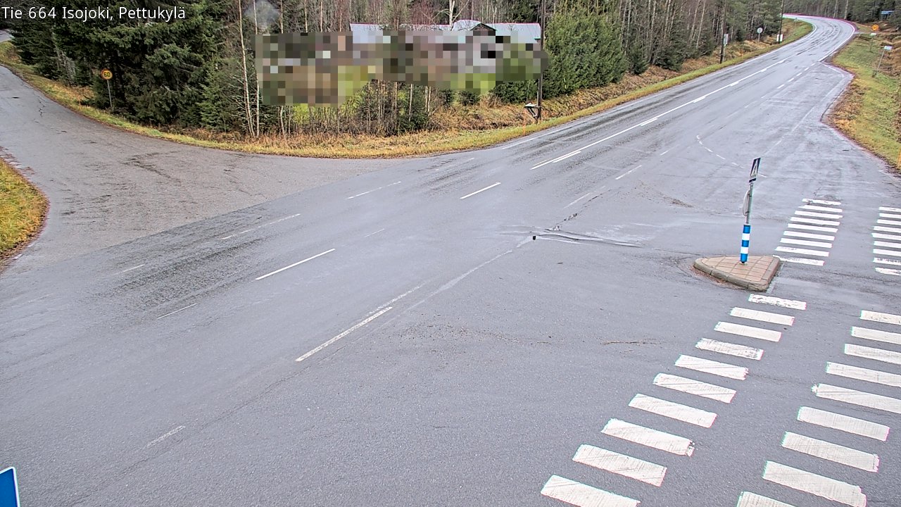 Weather Camera Image Väg 664 Storå Pettukylä, Isojoki, Etelä-Pohjanmaa