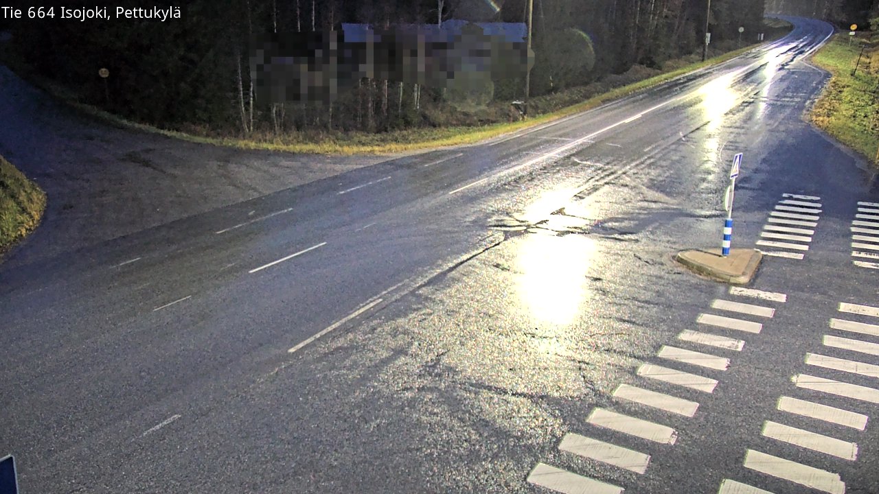 Weather Camera Image Väg 664 Storå Pettukylä, Isojoki, Etelä-Pohjanmaa