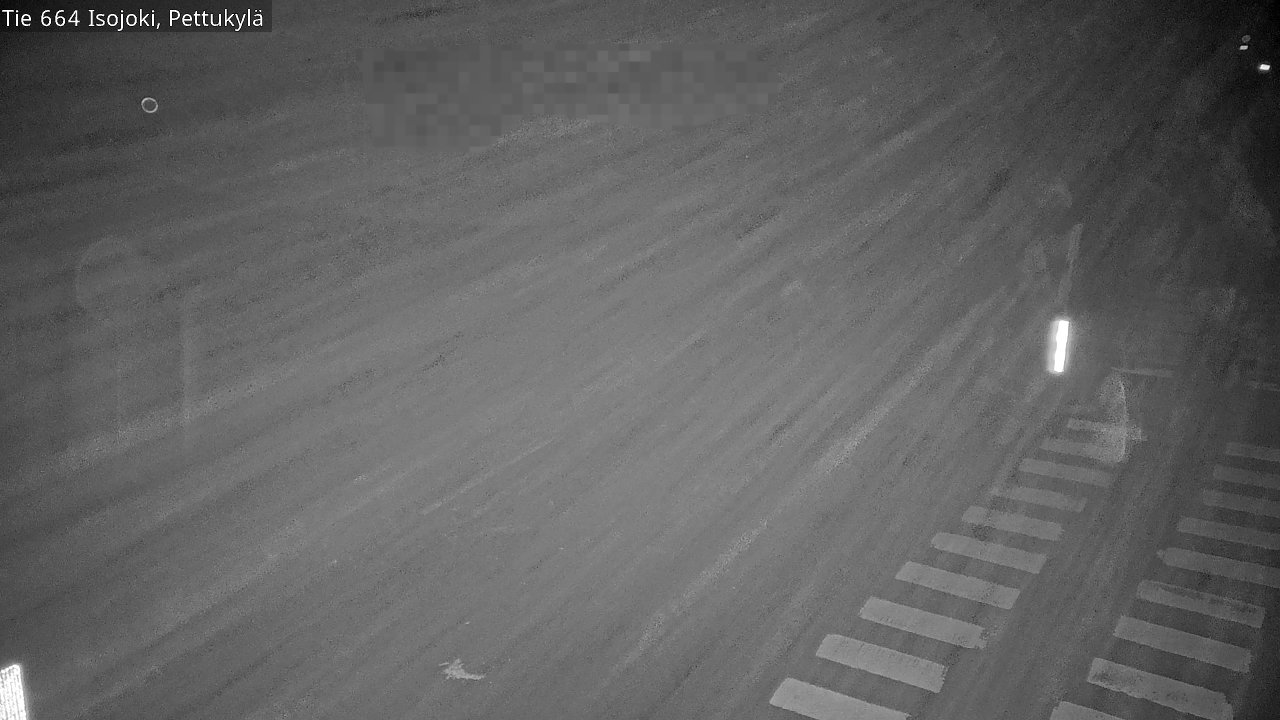 Weather Camera Image Road 664 Isojoki Pettukylä, Isojoki, Etelä-Pohjanmaa
