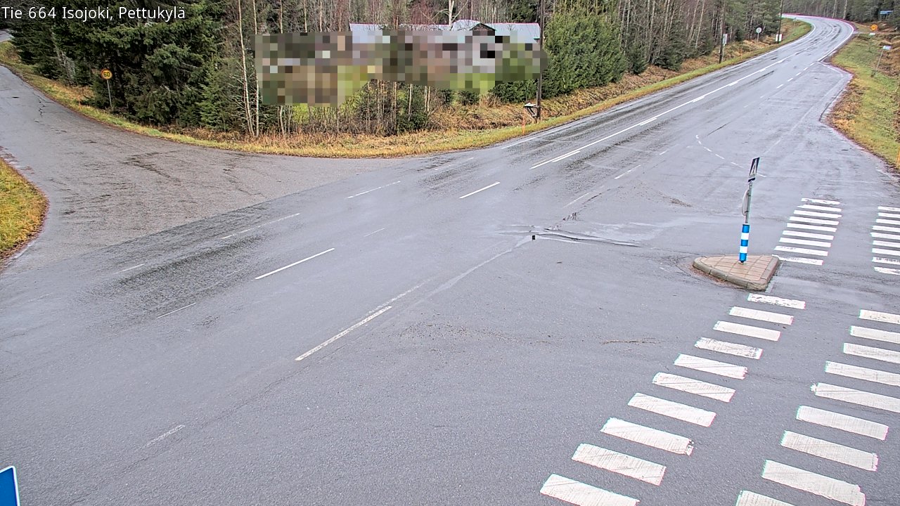 Weather Camera Image Väg 664 Storå Pettukylä, Isojoki, Etelä-Pohjanmaa
