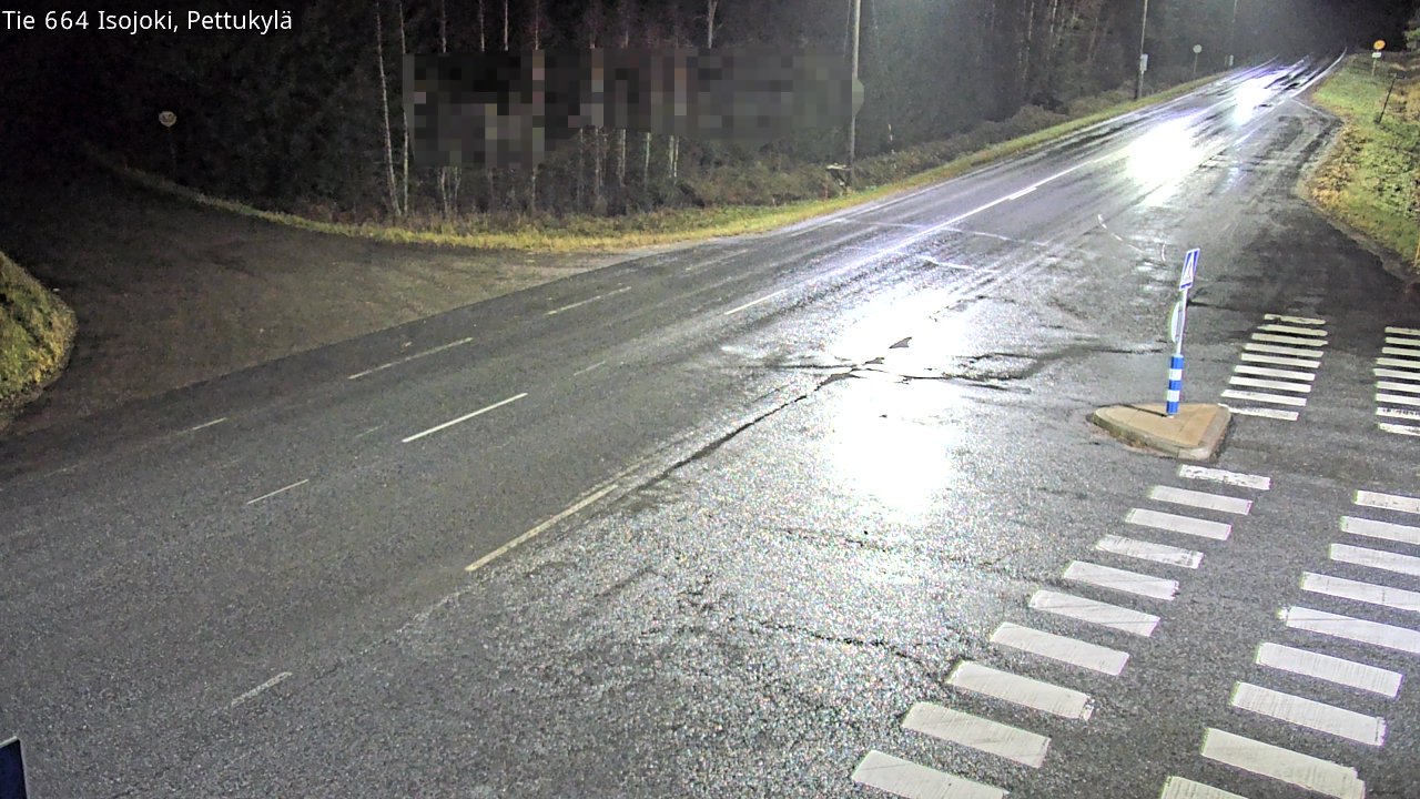 Weather Camera Image Väg 664 Storå Pettukylä, Isojoki, Etelä-Pohjanmaa