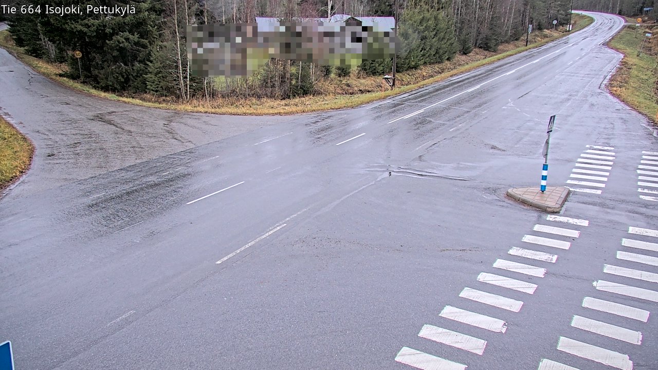 Weather Camera Image Väg 664 Storå Pettukylä, Isojoki, Etelä-Pohjanmaa