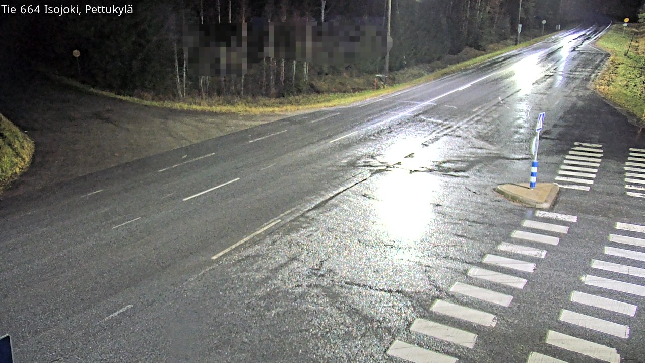 Weather Camera Image Väg 664 Storå Pettukylä, Isojoki, Etelä-Pohjanmaa