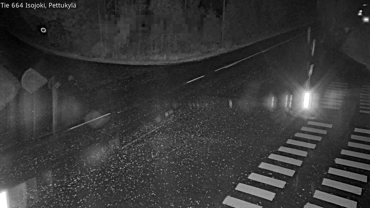 Weather Camera Image Road 664 Isojoki Pettukylä, Isojoki, Etelä-Pohjanmaa