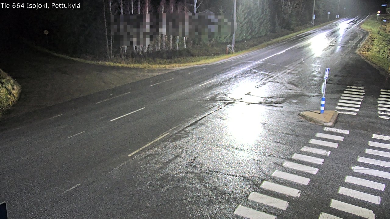 Weather Camera Image Väg 664 Storå Pettukylä, Isojoki, Etelä-Pohjanmaa
