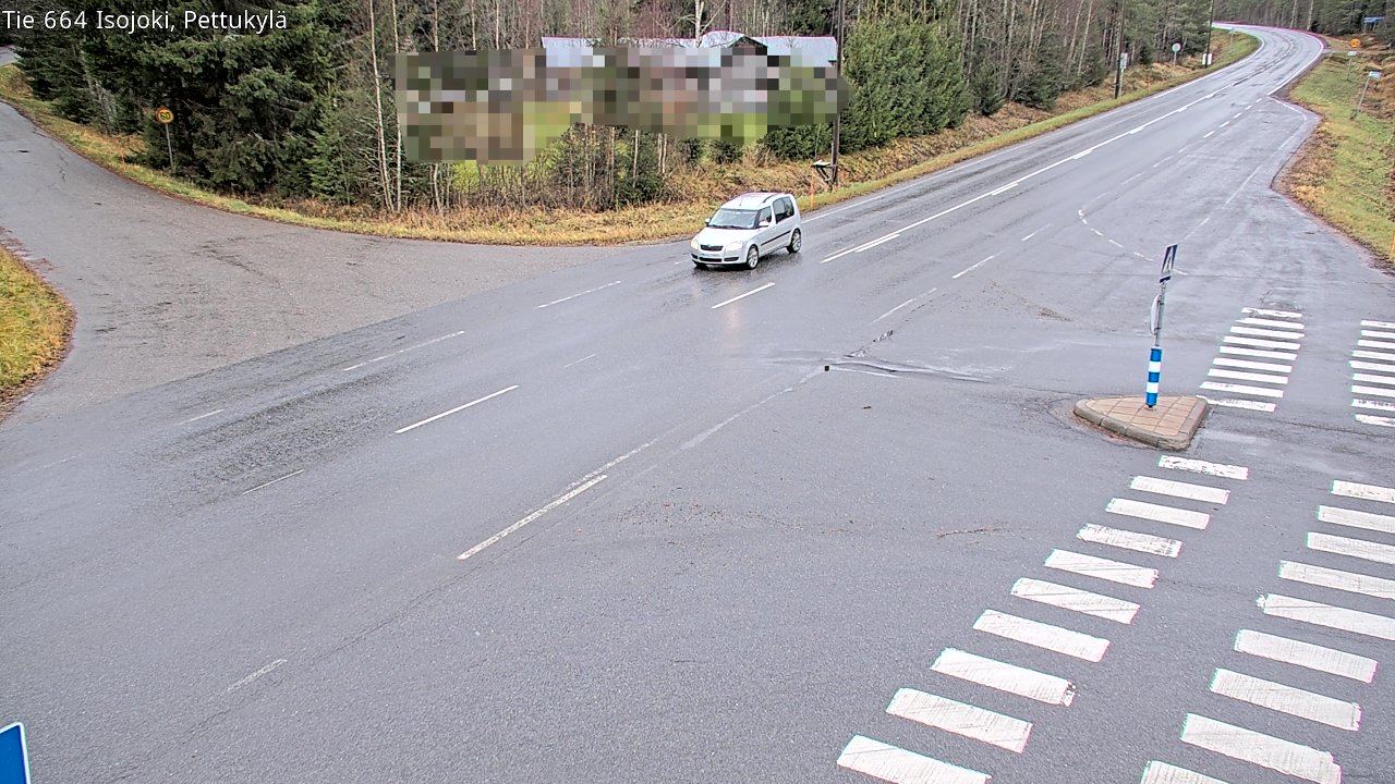 Weather Camera Image Väg 664 Storå Pettukylä, Isojoki, Etelä-Pohjanmaa