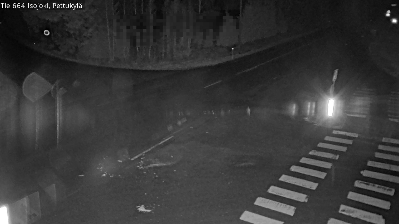 Weather Camera Image Road 664 Isojoki Pettukylä, Isojoki, Etelä-Pohjanmaa