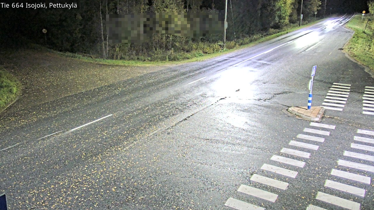 Weather Camera Image Road 664 Isojoki Pettukylä, Isojoki, Etelä-Pohjanmaa