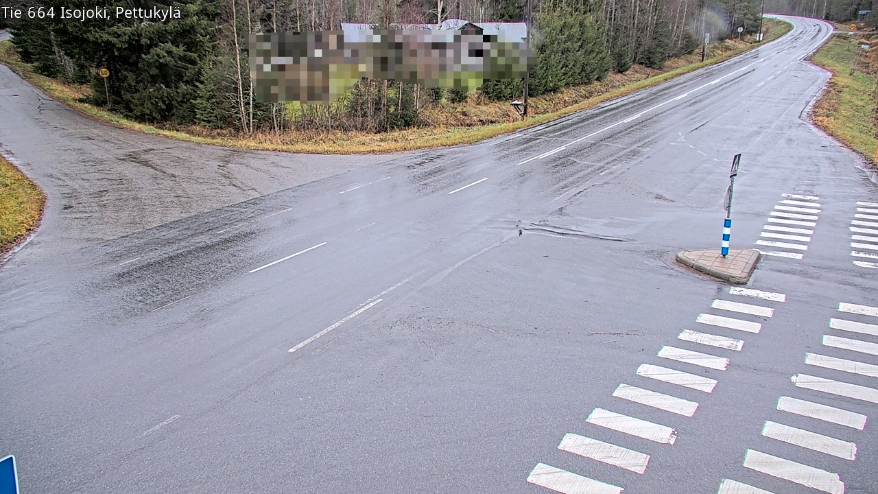 Weather Camera Image Väg 664 Storå Pettukylä, Isojoki, Etelä-Pohjanmaa