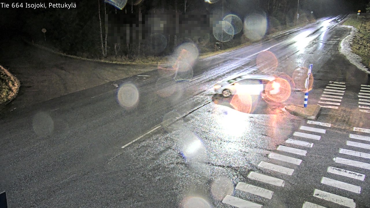 Weather Camera Image Road 664 Isojoki Pettukylä, Isojoki, Etelä-Pohjanmaa