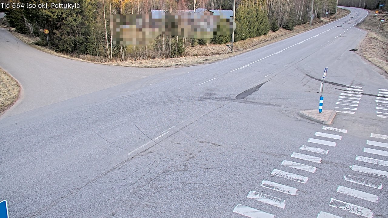 Weather Camera Image Väg 664 Storå Pettukylä, Isojoki, Etelä-Pohjanmaa