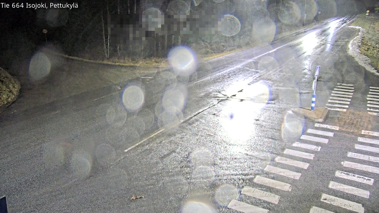 Weather Camera Image Road 664 Isojoki Pettukylä, Isojoki, Etelä-Pohjanmaa