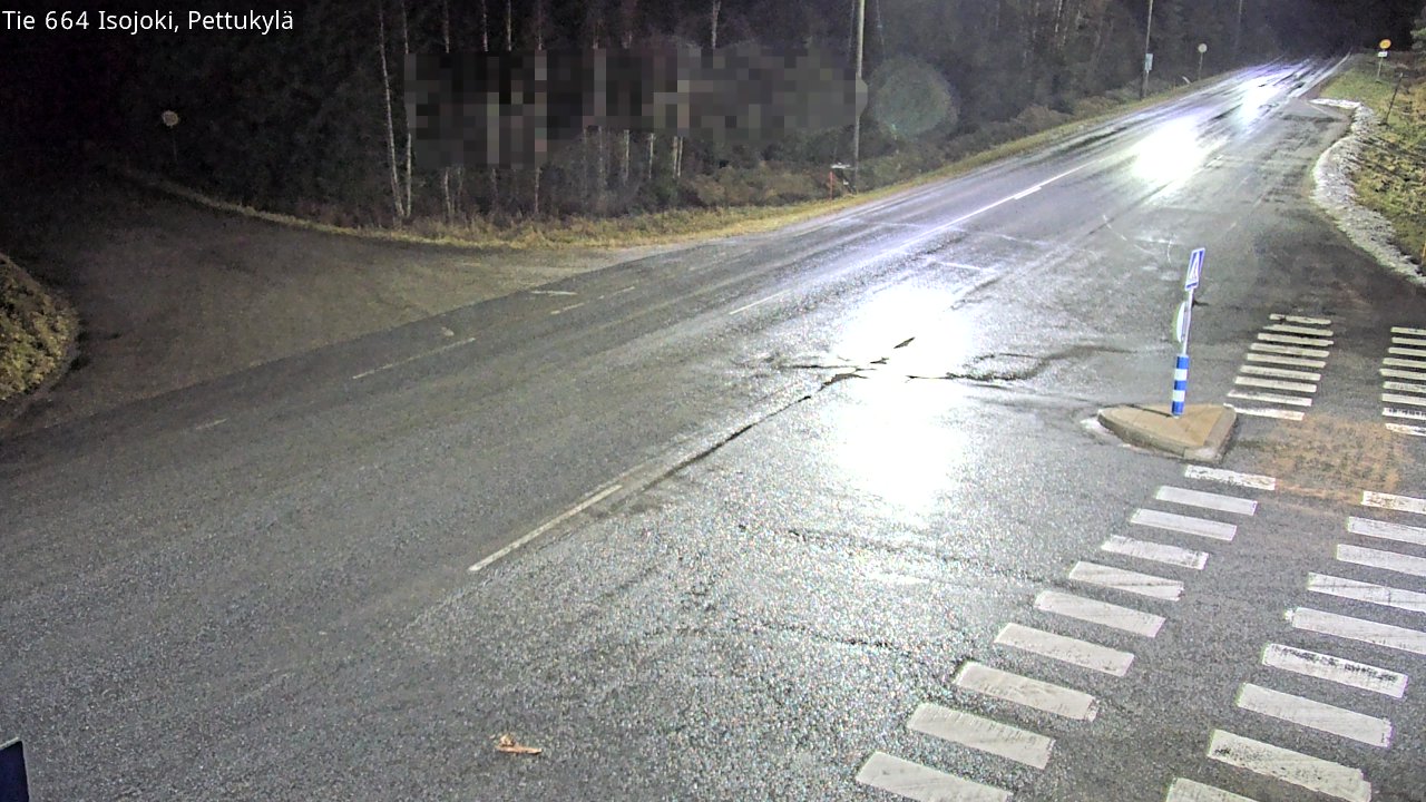 Weather Camera Image Road 664 Isojoki Pettukylä, Isojoki, Etelä-Pohjanmaa