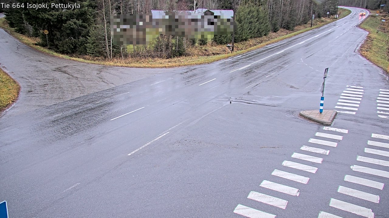 Weather Camera Image Väg 664 Storå Pettukylä, Isojoki, Etelä-Pohjanmaa