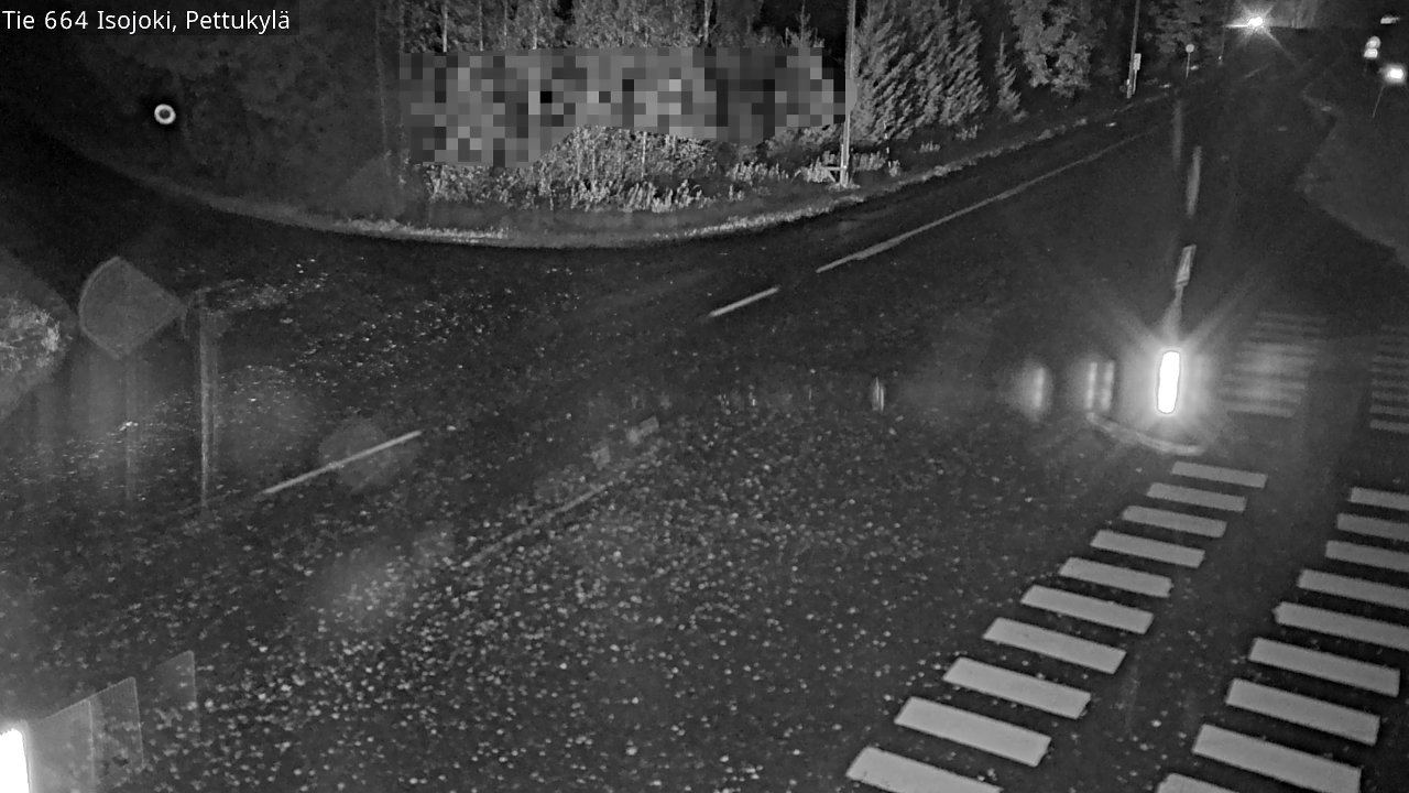 Weather Camera Image Road 664 Isojoki Pettukylä, Isojoki, Etelä-Pohjanmaa