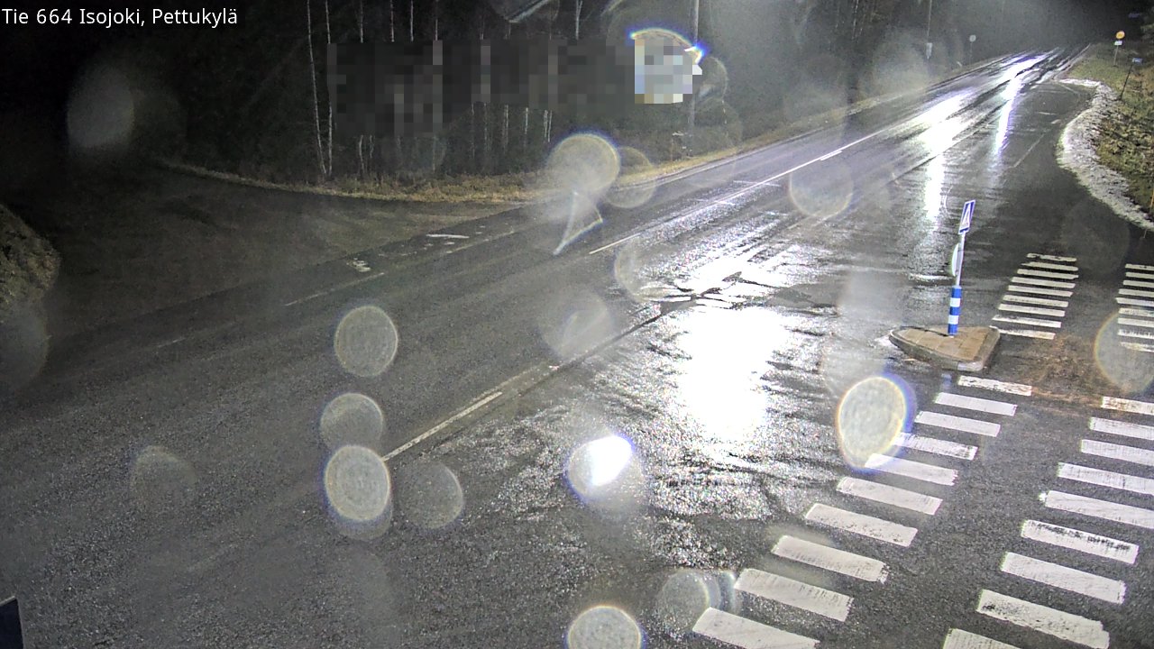 Weather Camera Image Road 664 Isojoki Pettukylä, Isojoki, Etelä-Pohjanmaa