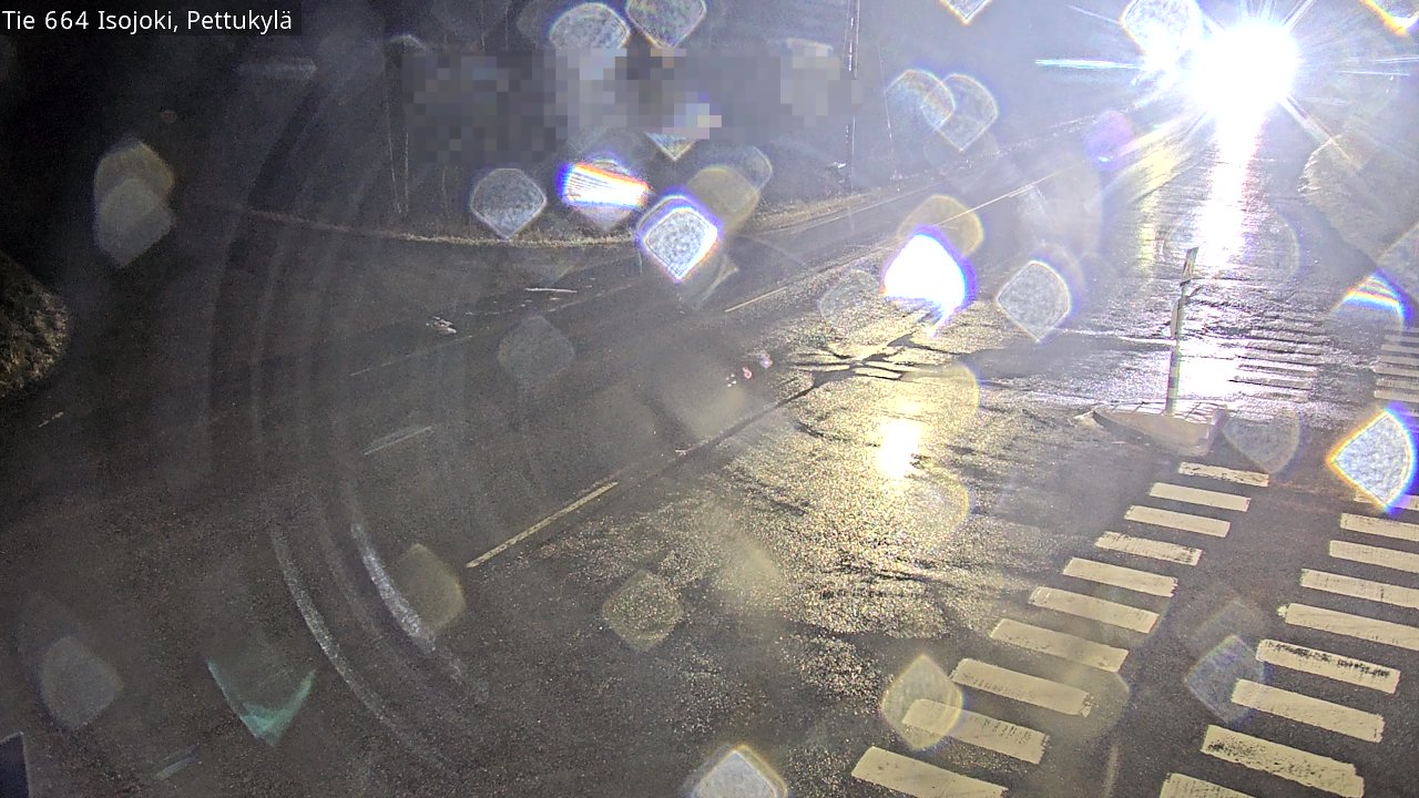 Weather Camera Image Road 664 Isojoki Pettukylä, Isojoki, Etelä-Pohjanmaa