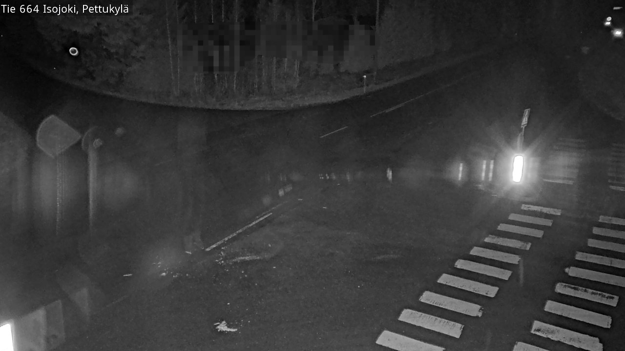 Weather Camera Image Road 664 Isojoki Pettukylä, Isojoki, Etelä-Pohjanmaa