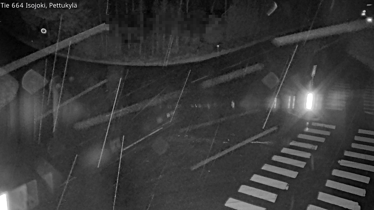 Weather Camera Image Väg 664 Storå Pettukylä, Isojoki, Etelä-Pohjanmaa