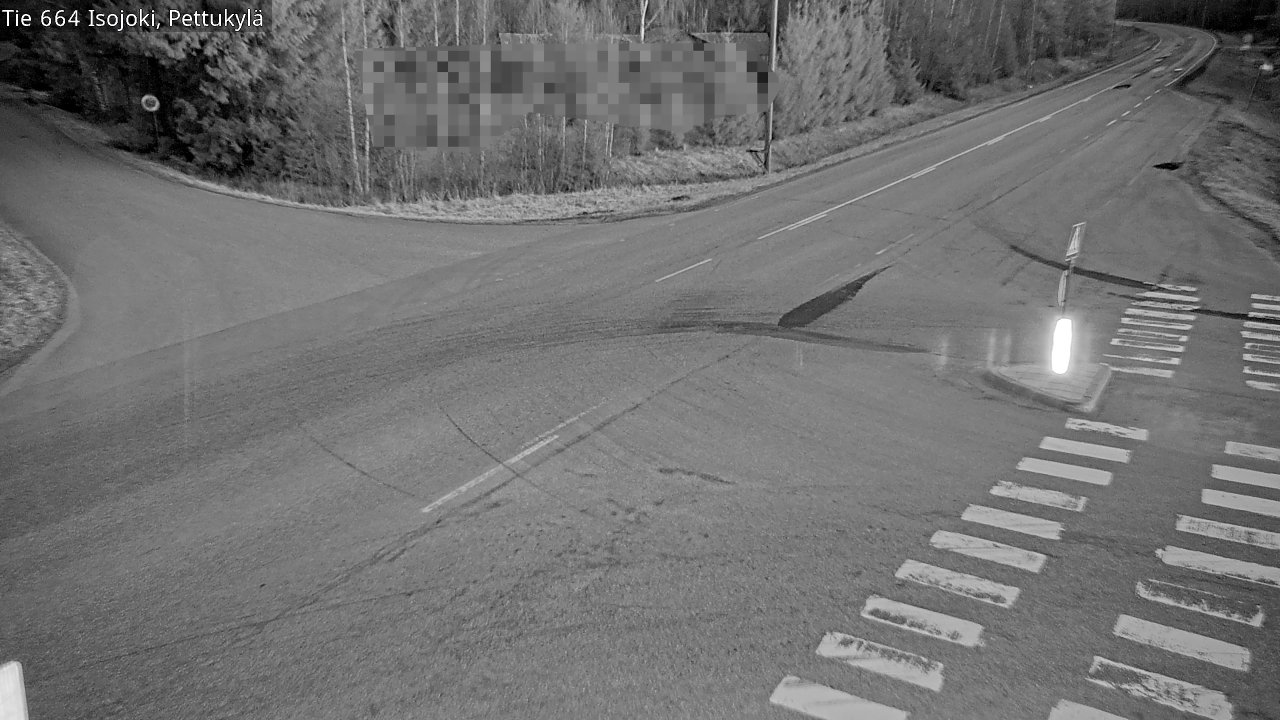 Weather Camera Image Väg 664 Storå Pettukylä, Isojoki, Etelä-Pohjanmaa
