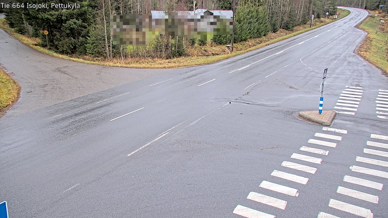 Weather Camera Image Väg 664 Storå Pettukylä, Isojoki, Etelä-Pohjanmaa