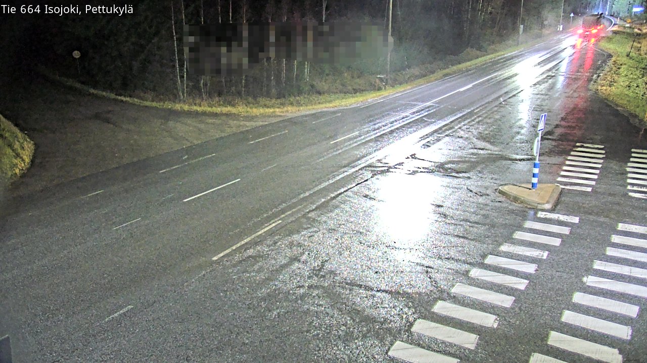 Weather Camera Image Väg 664 Storå Pettukylä, Isojoki, Etelä-Pohjanmaa