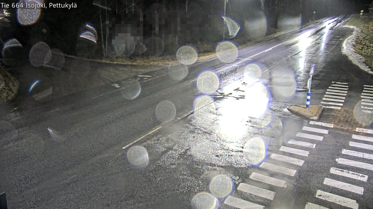 Weather Camera Image Road 664 Isojoki Pettukylä, Isojoki, Etelä-Pohjanmaa