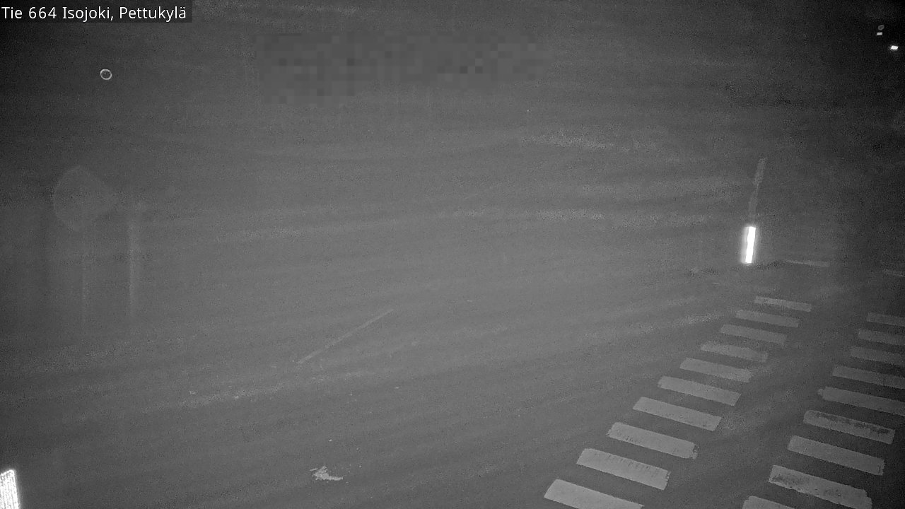 Weather Camera Image Road 664 Isojoki Pettukylä, Isojoki, Etelä-Pohjanmaa