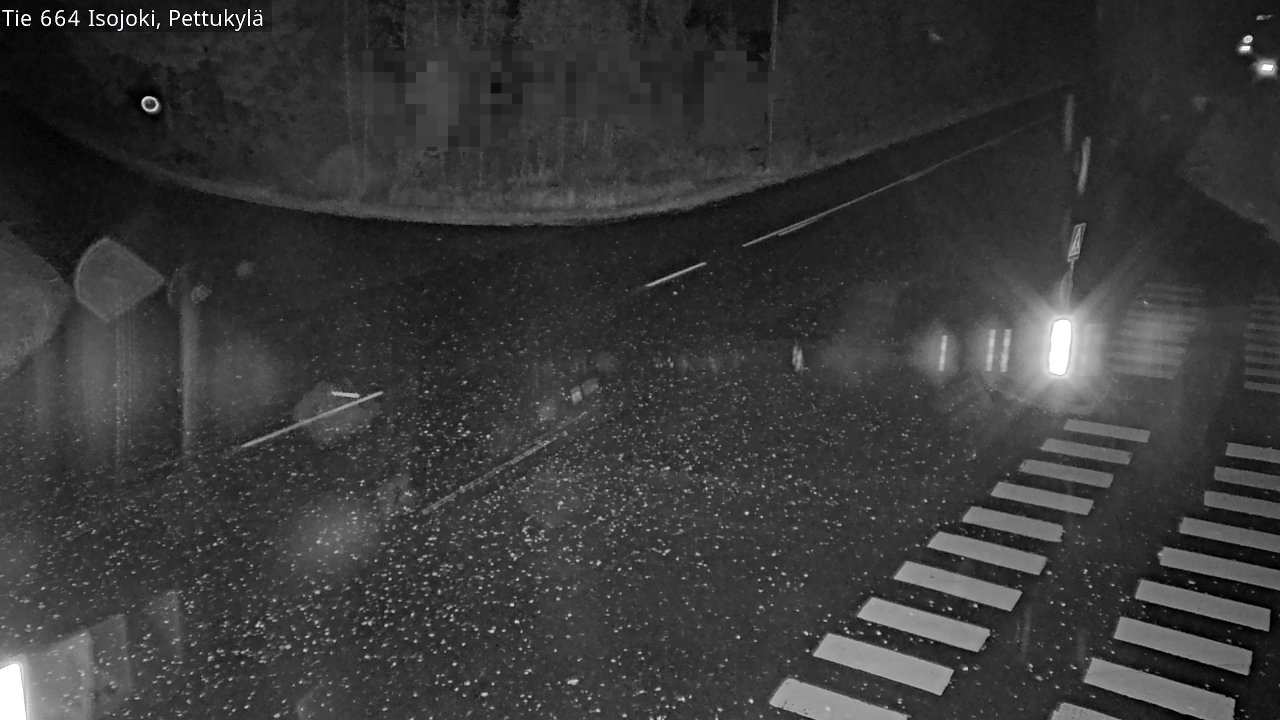Weather Camera Image Road 664 Isojoki Pettukylä, Isojoki, Etelä-Pohjanmaa