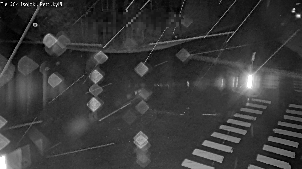 Weather Camera Image Väg 664 Storå Pettukylä, Isojoki, Etelä-Pohjanmaa