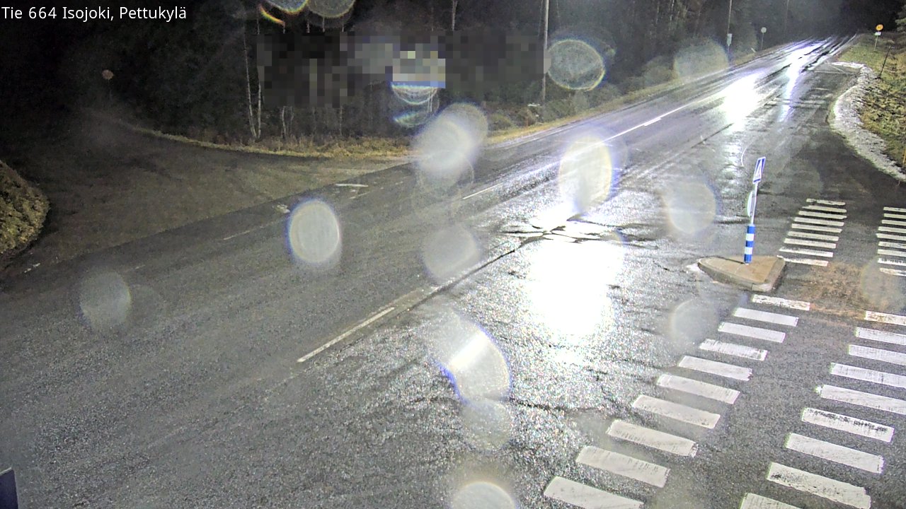Weather Camera Image Road 664 Isojoki Pettukylä, Isojoki, Etelä-Pohjanmaa