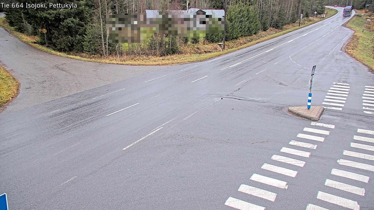 Weather Camera Image Väg 664 Storå Pettukylä, Isojoki, Etelä-Pohjanmaa
