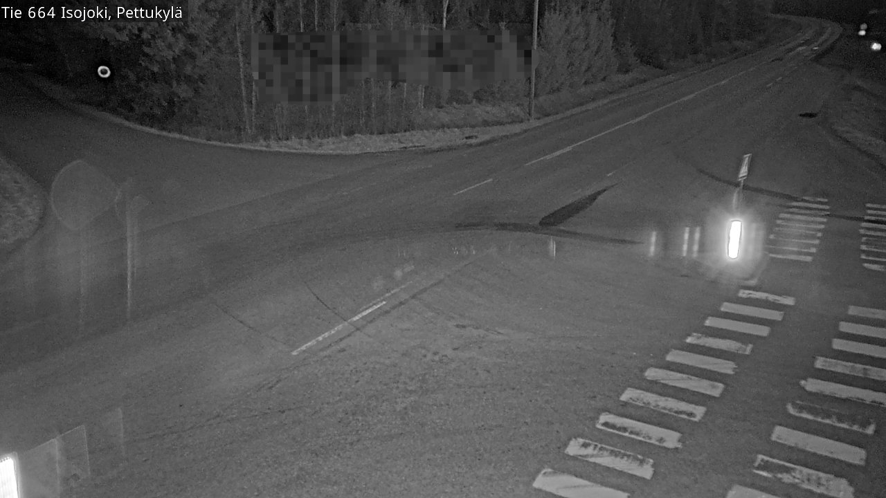 Weather Camera Image Road 664 Isojoki Pettukylä, Isojoki, Etelä-Pohjanmaa