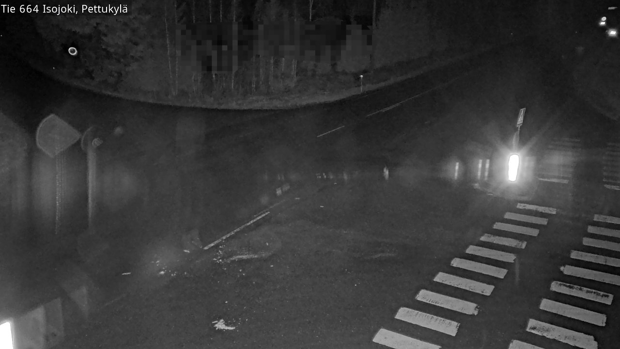 Weather Camera Image Road 664 Isojoki Pettukylä, Isojoki, Etelä-Pohjanmaa