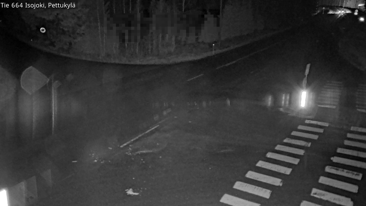 Weather Camera Image Road 664 Isojoki Pettukylä, Isojoki, Etelä-Pohjanmaa