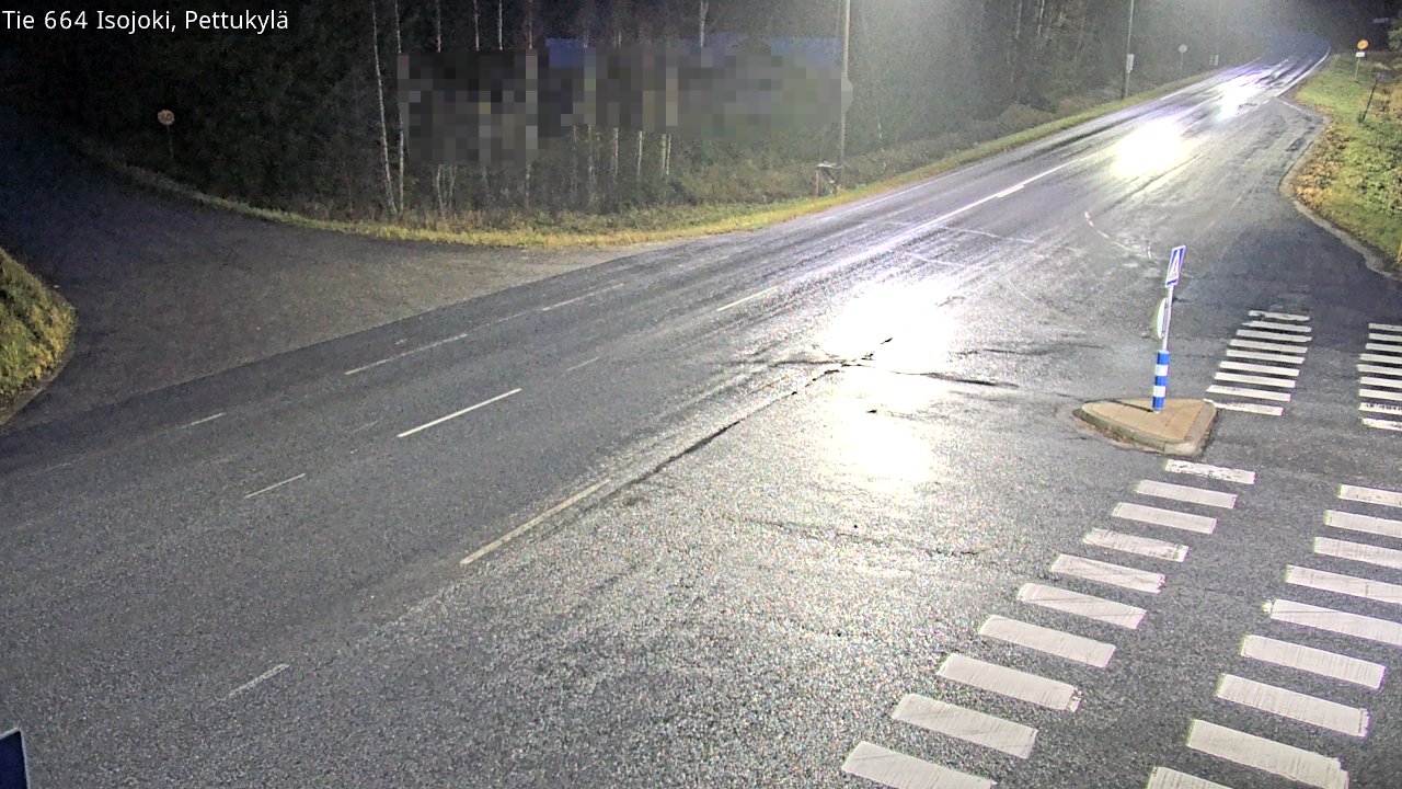 Weather Camera Image Väg 664 Storå Pettukylä, Isojoki, Etelä-Pohjanmaa