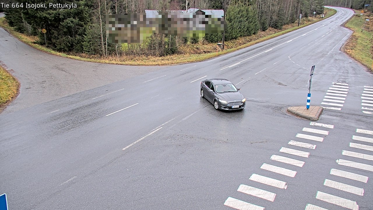 Weather Camera Image Väg 664 Storå Pettukylä, Isojoki, Etelä-Pohjanmaa