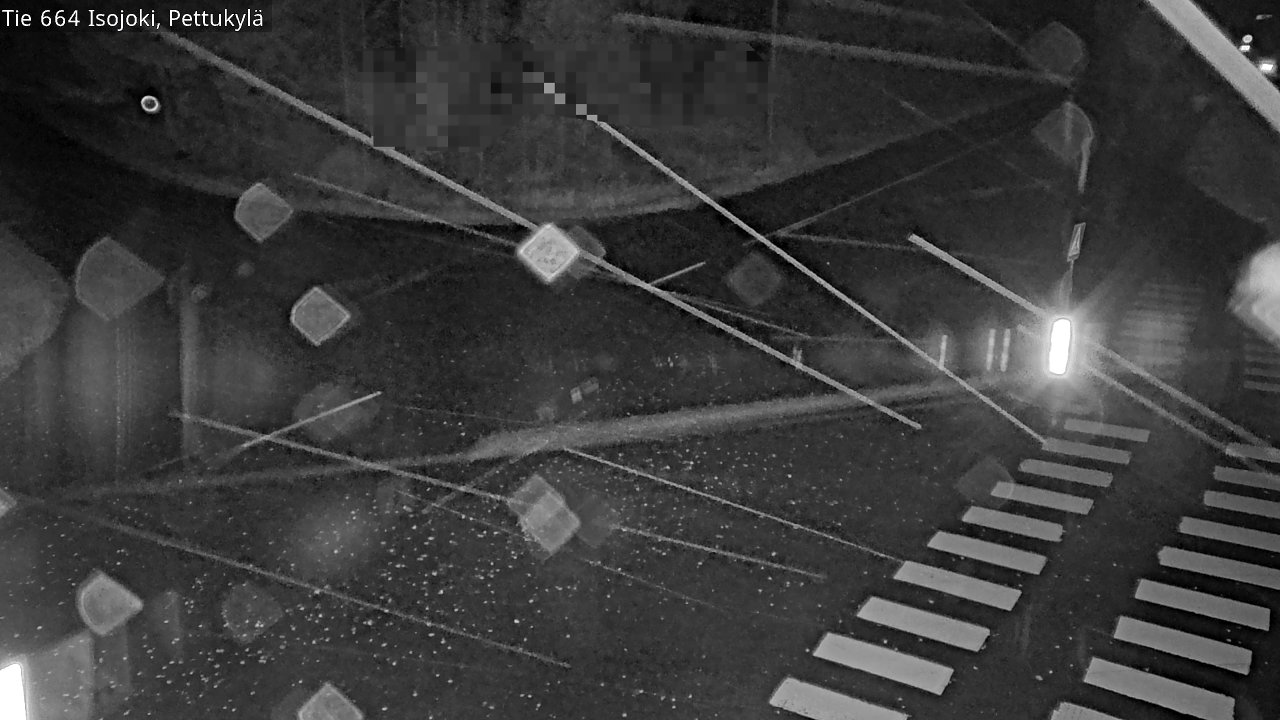 Weather Camera Image Road 664 Isojoki Pettukylä, Isojoki, Etelä-Pohjanmaa